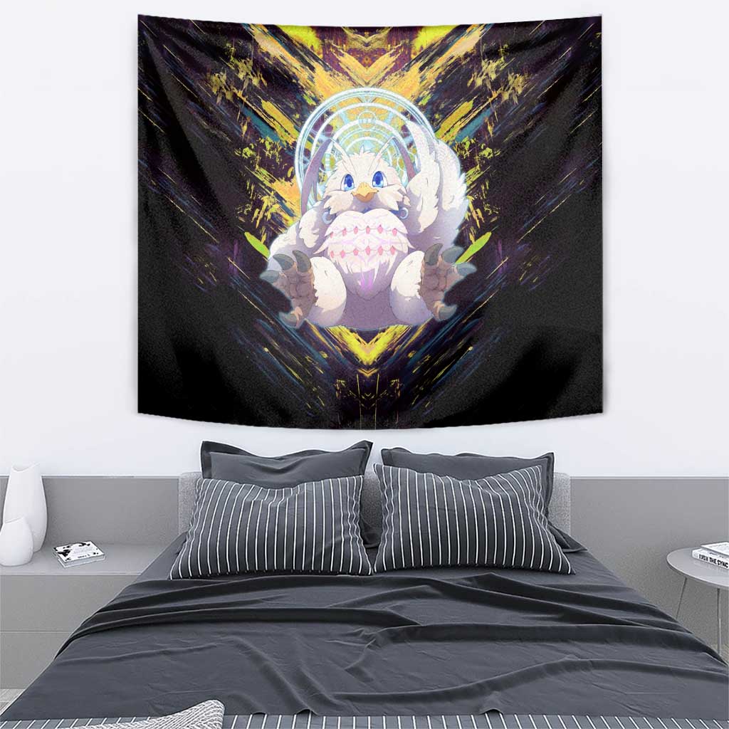 Filo The Rising of the Shield Hero Tapestry with Magical Aura and Dual Form Design - The Mazicc
