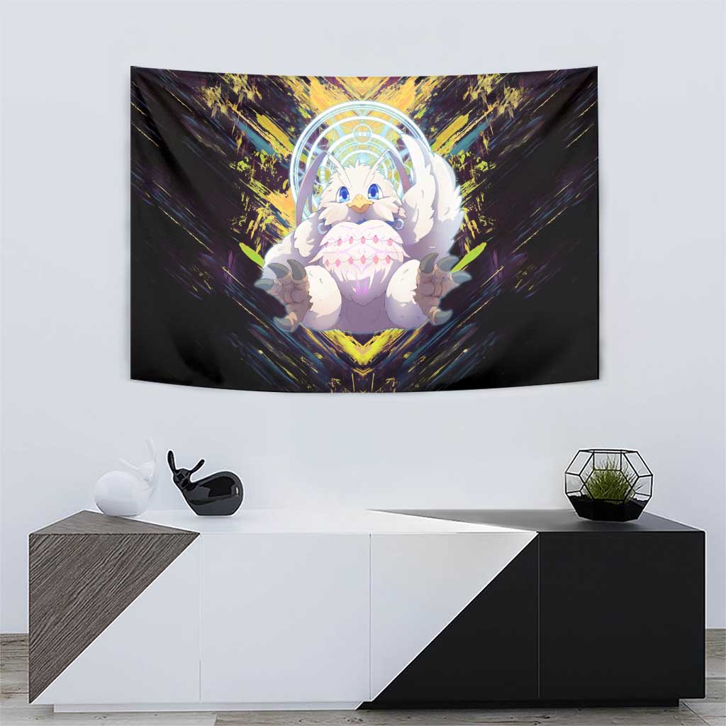 Filo The Rising of the Shield Hero Tapestry with Magical Aura and Dual Form Design - The Mazicc