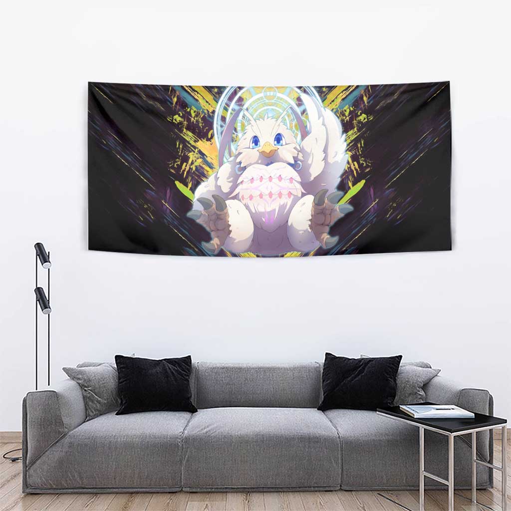 Filo The Rising of the Shield Hero Tapestry with Magical Aura and Dual Form Design - The Mazicc