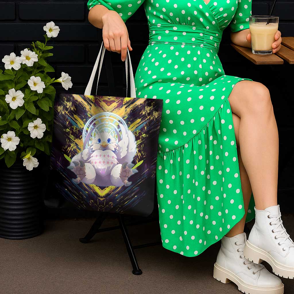 Filo The Rising of the Shield Hero Tote Bag with Magical Aura and Dual Form Design - The Mazicc