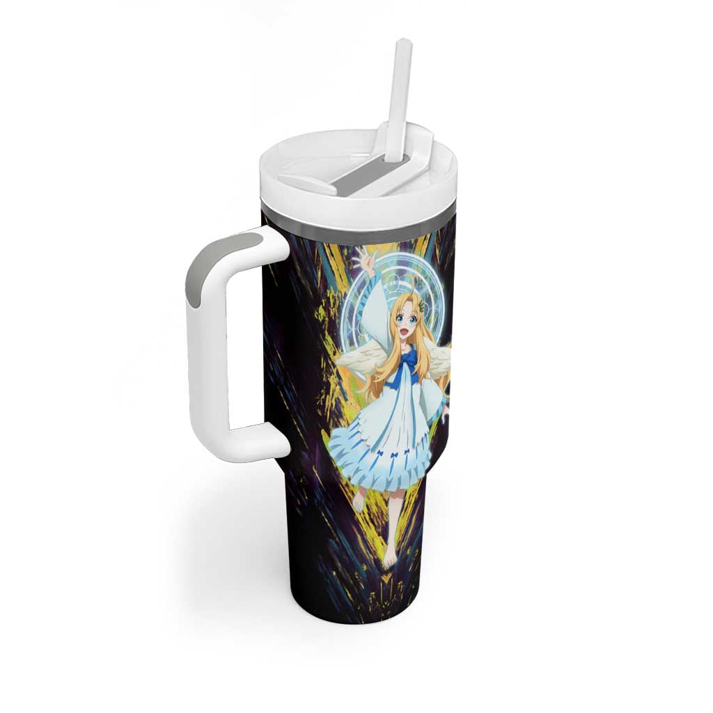 Filo The Rising of the Shield Hero Tumbler With Handle with Magical Aura and Dual Form Design - The Mazicc
