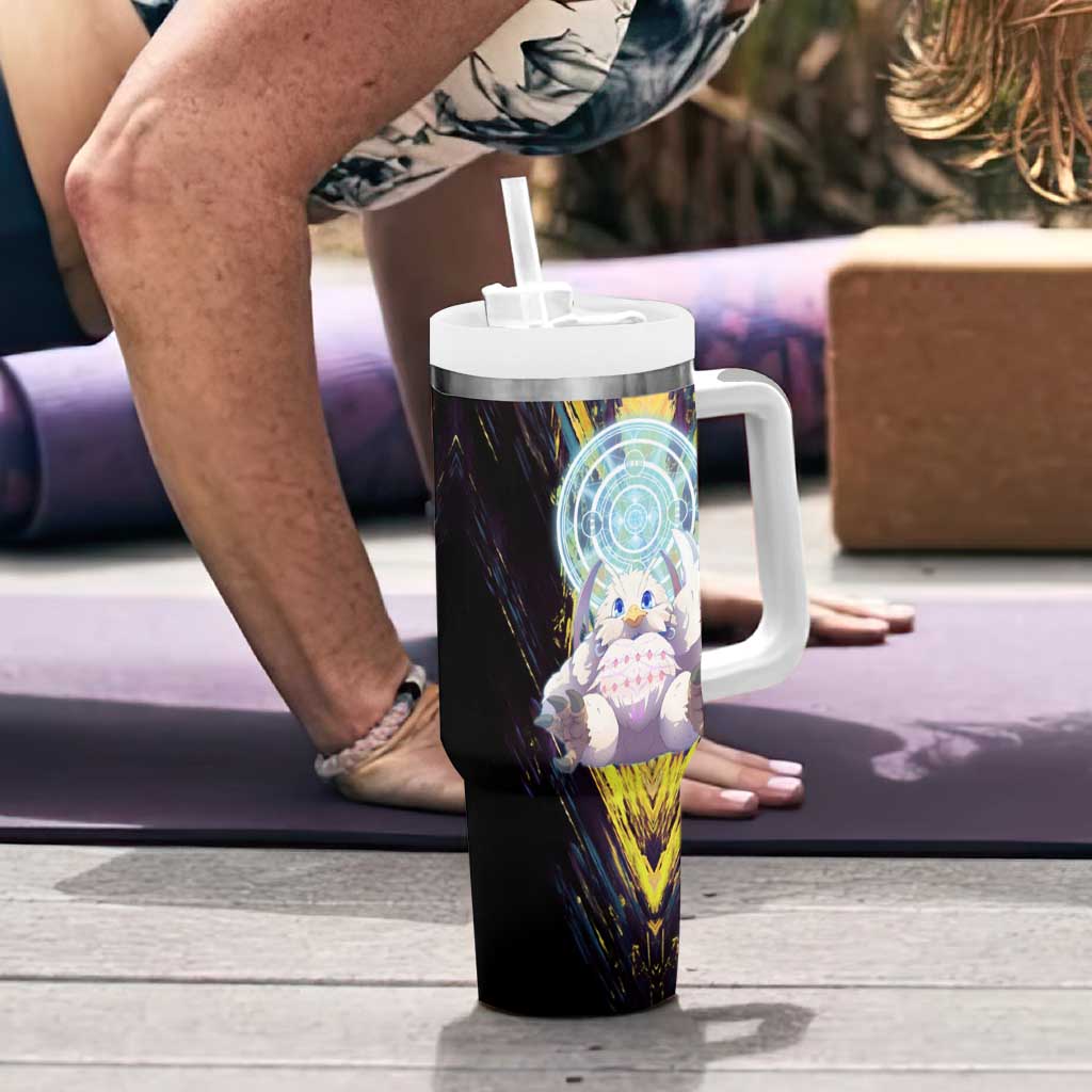 Filo The Rising of the Shield Hero Tumbler With Handle with Magical Aura and Dual Form Design - The Mazicc