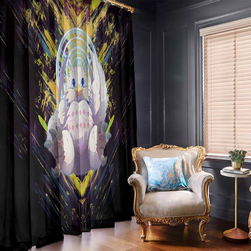 Filo The Rising of the Shield Hero Window Curtain with Magical Aura and Dual Form Design - The Mazicc