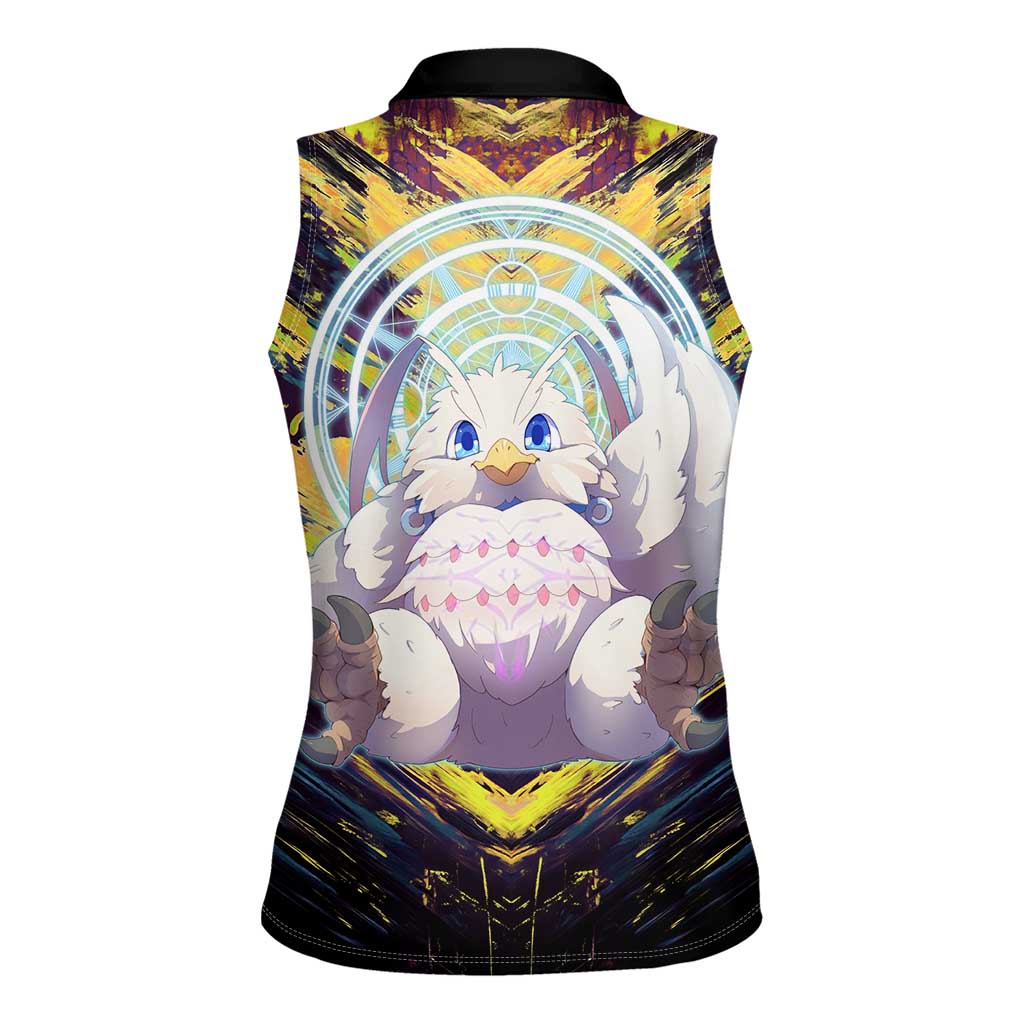 Filo The Rising of the Shield Hero Women Sleeveless Polo Shirt with Magical Aura and Dual Form Design - The Mazicc