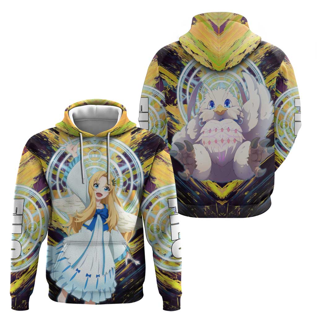 Filo The Rising of the Shield Hero Zip Hoodie with Magical Aura and Dual Form Design - The Mazicc