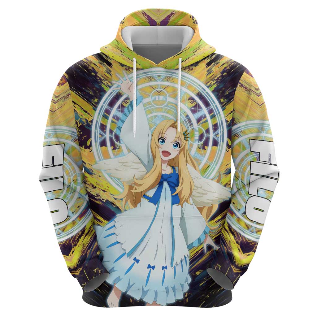 Filo The Rising of the Shield Hero Zip Hoodie with Magical Aura and Dual Form Design - The Mazicc