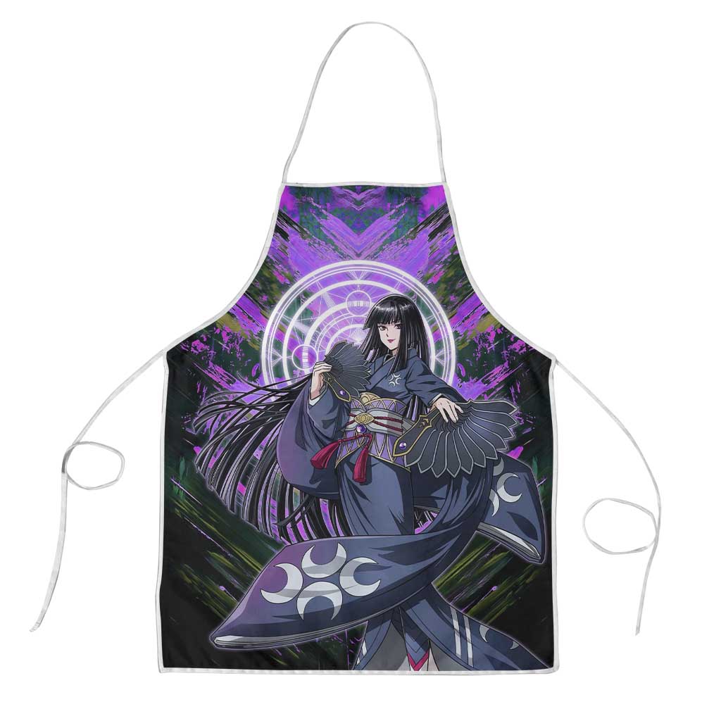 Glass The Rising of the Shield Hero Apron with Elegant Battle Kimono and Spirit Energy Circle Design - The Mazicc