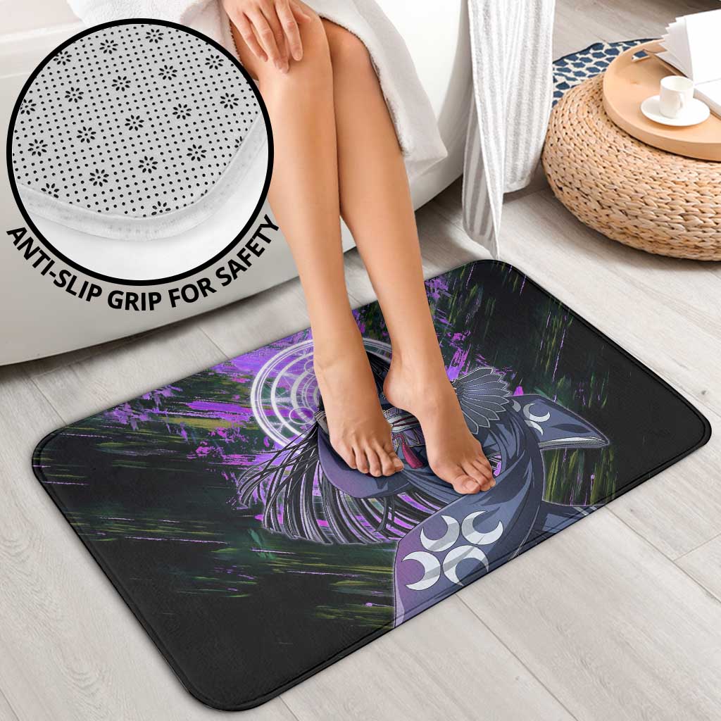 Glass The Rising of the Shield Hero Bathroom Set with Elegant Battle Kimono and Spirit Energy Circle Design - The Mazicc