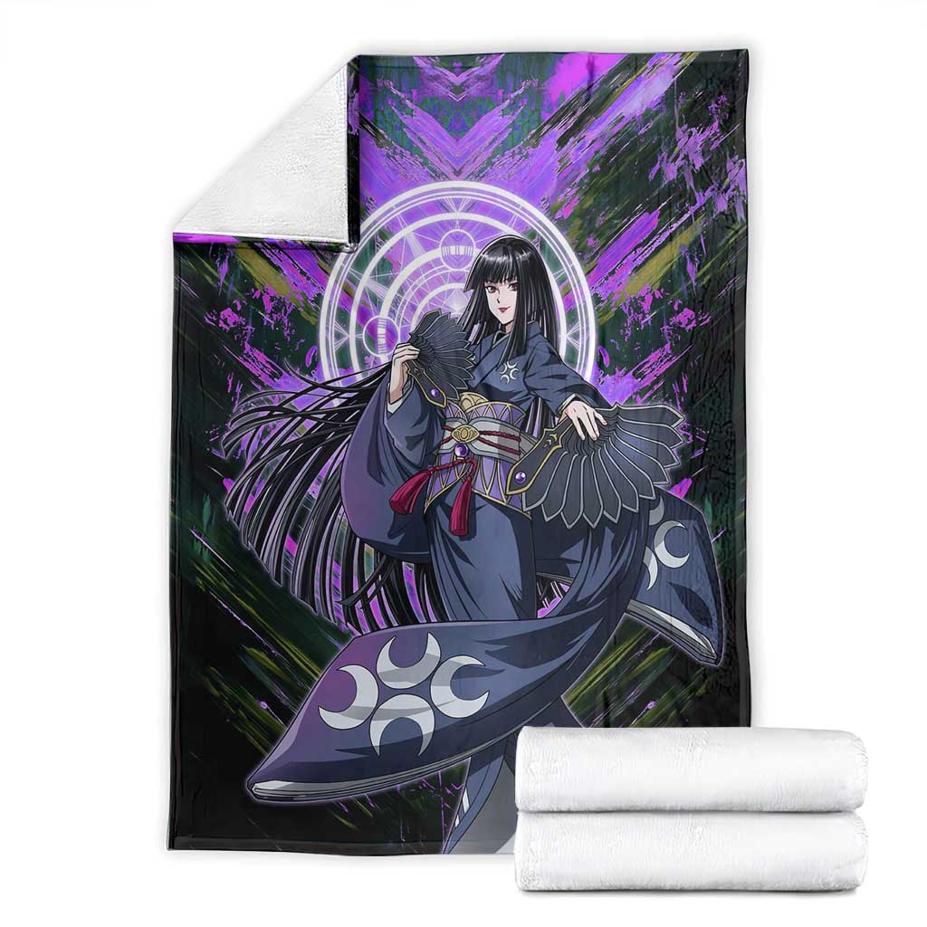 Glass The Rising of the Shield Hero Blanket with Elegant Battle Kimono and Spirit Energy Circle Design - The Mazicc