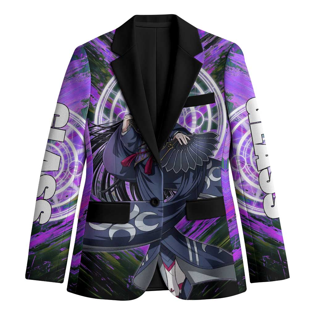 Glass The Rising of the Shield Hero Blazer with Elegant Battle Kimono and Spirit Energy Circle Design - The Mazicc