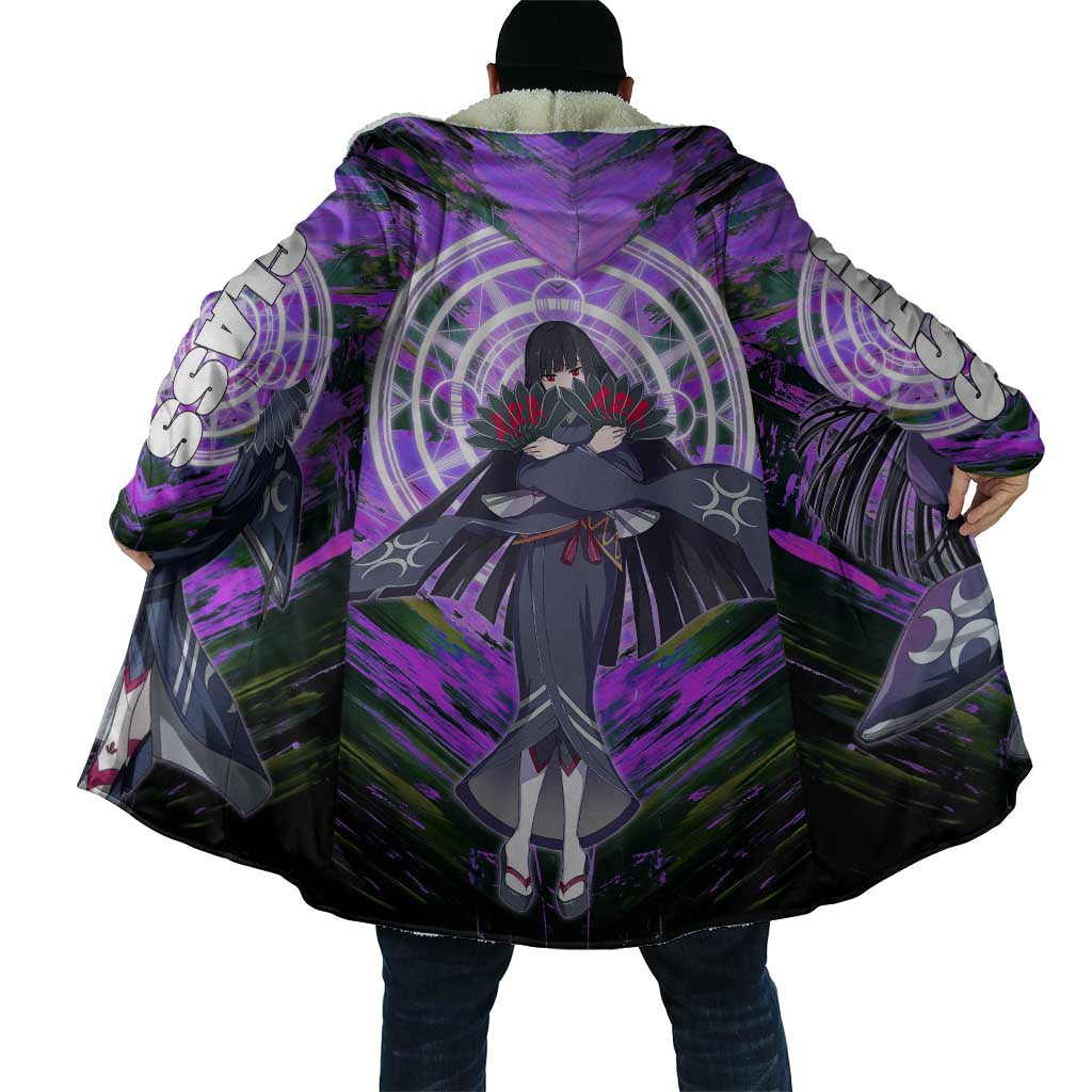 Glass The Rising of the Shield Hero Cloak with Elegant Battle Kimono and Spirit Energy Circle Design - The Mazicc