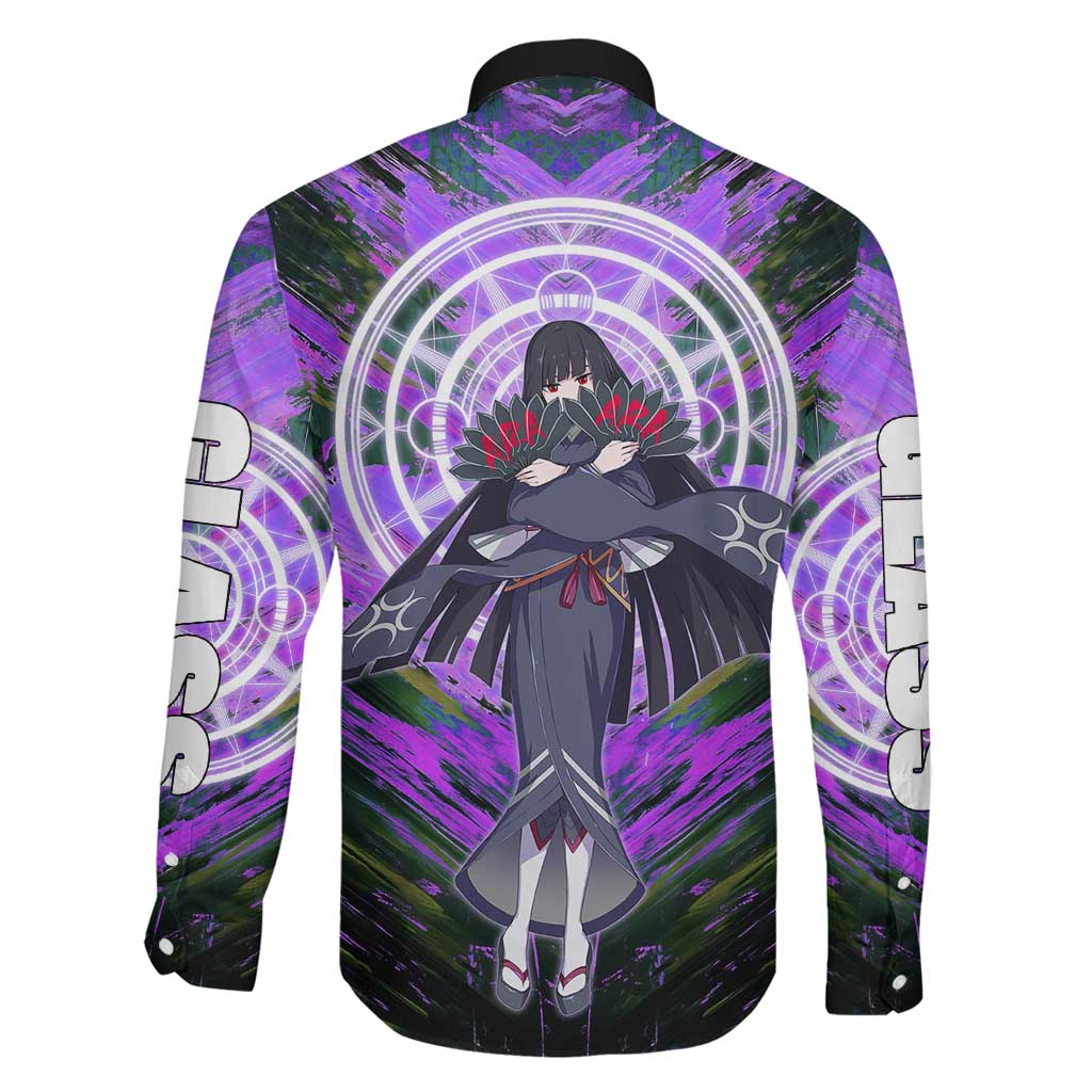 Glass The Rising of the Shield Hero Family Matching Mermaid Dress and Hawaiian Shirt with Elegant Battle Kimono and Spirit Energy Circle Design