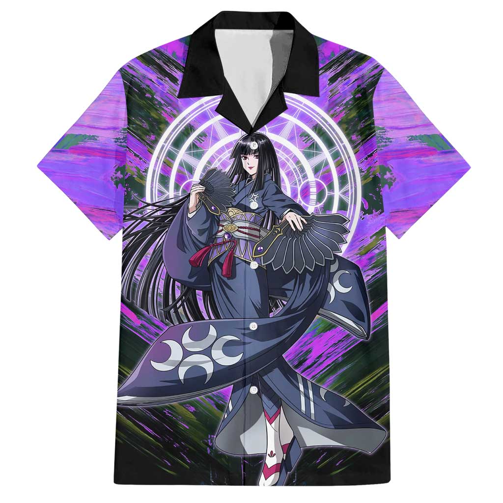 Glass The Rising of the Shield Hero Hawaiian Shirt with Elegant Battle Kimono and Spirit Energy Circle Design - The Mazicc