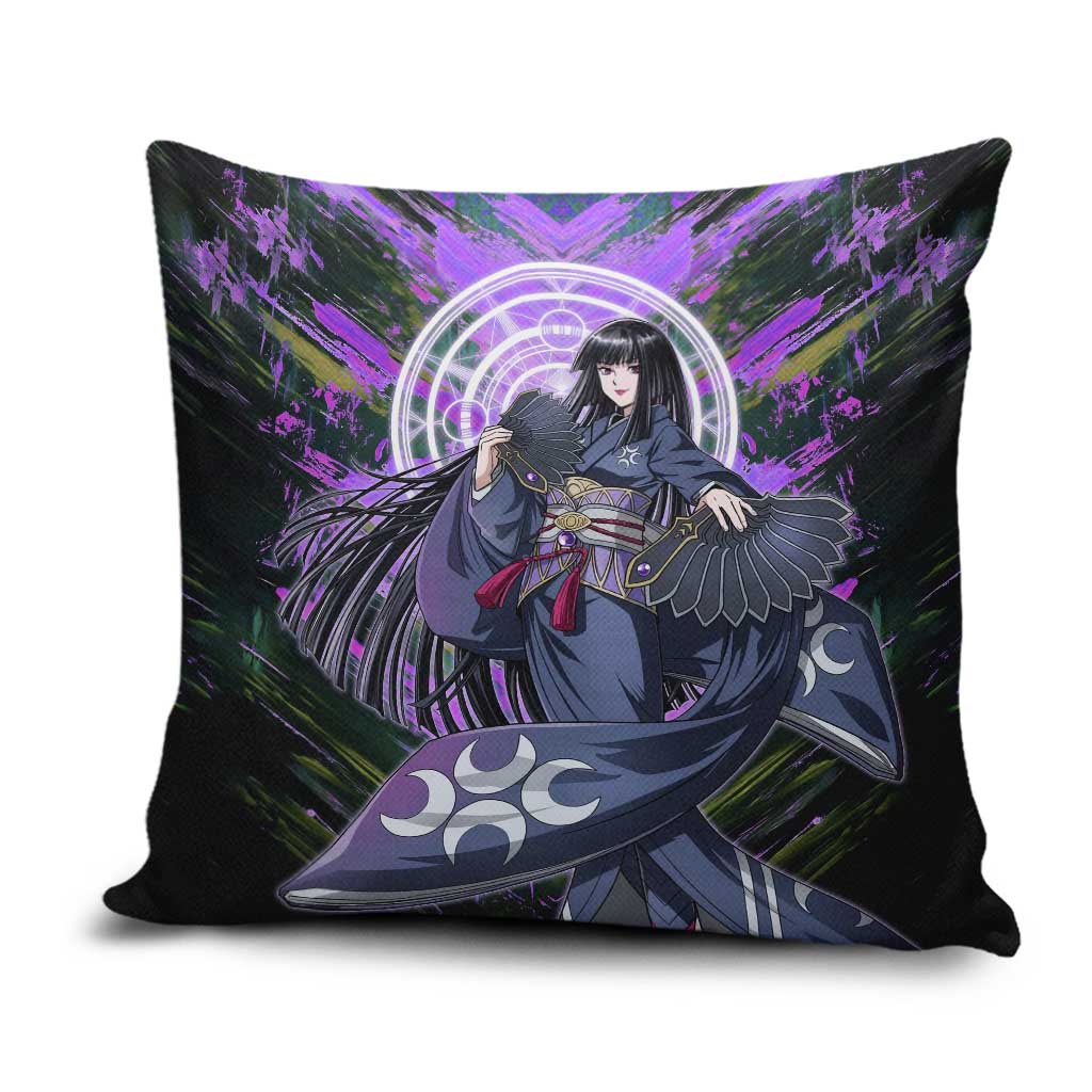 Glass The Rising of the Shield Hero Pillow Cover with Elegant Battle Kimono and Spirit Energy Circle Design - The Mazicc