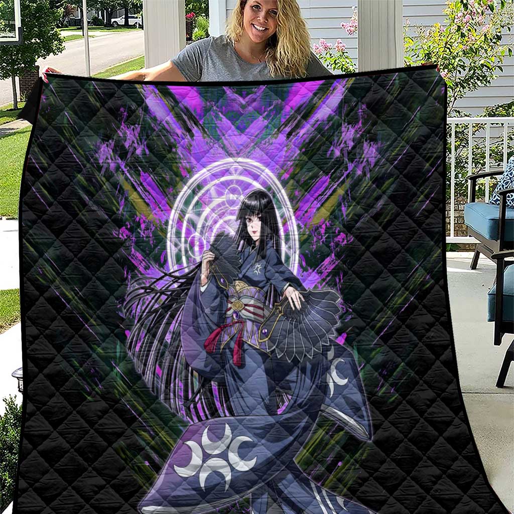Glass The Rising of the Shield Hero Quilt with Elegant Battle Kimono and Spirit Energy Circle Design - The Mazicc