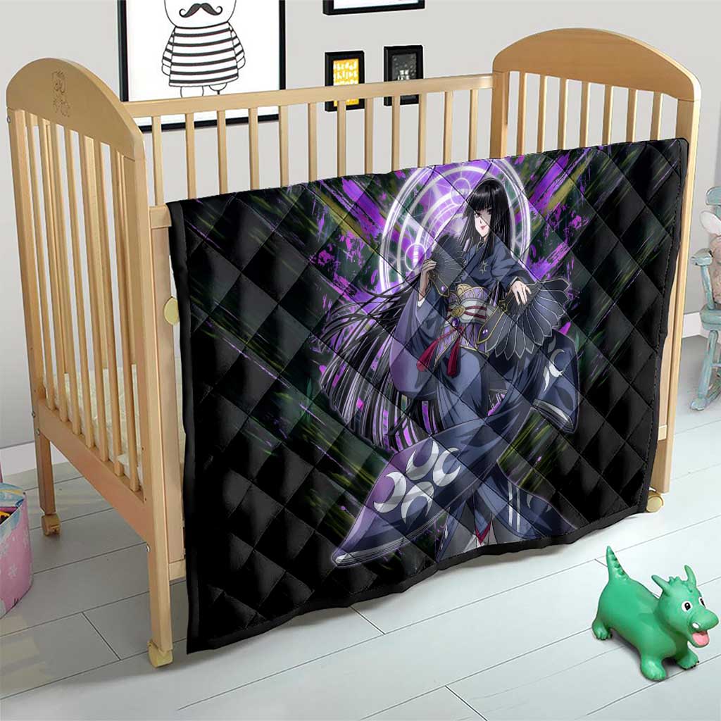 Glass The Rising of the Shield Hero Quilt with Elegant Battle Kimono and Spirit Energy Circle Design - The Mazicc