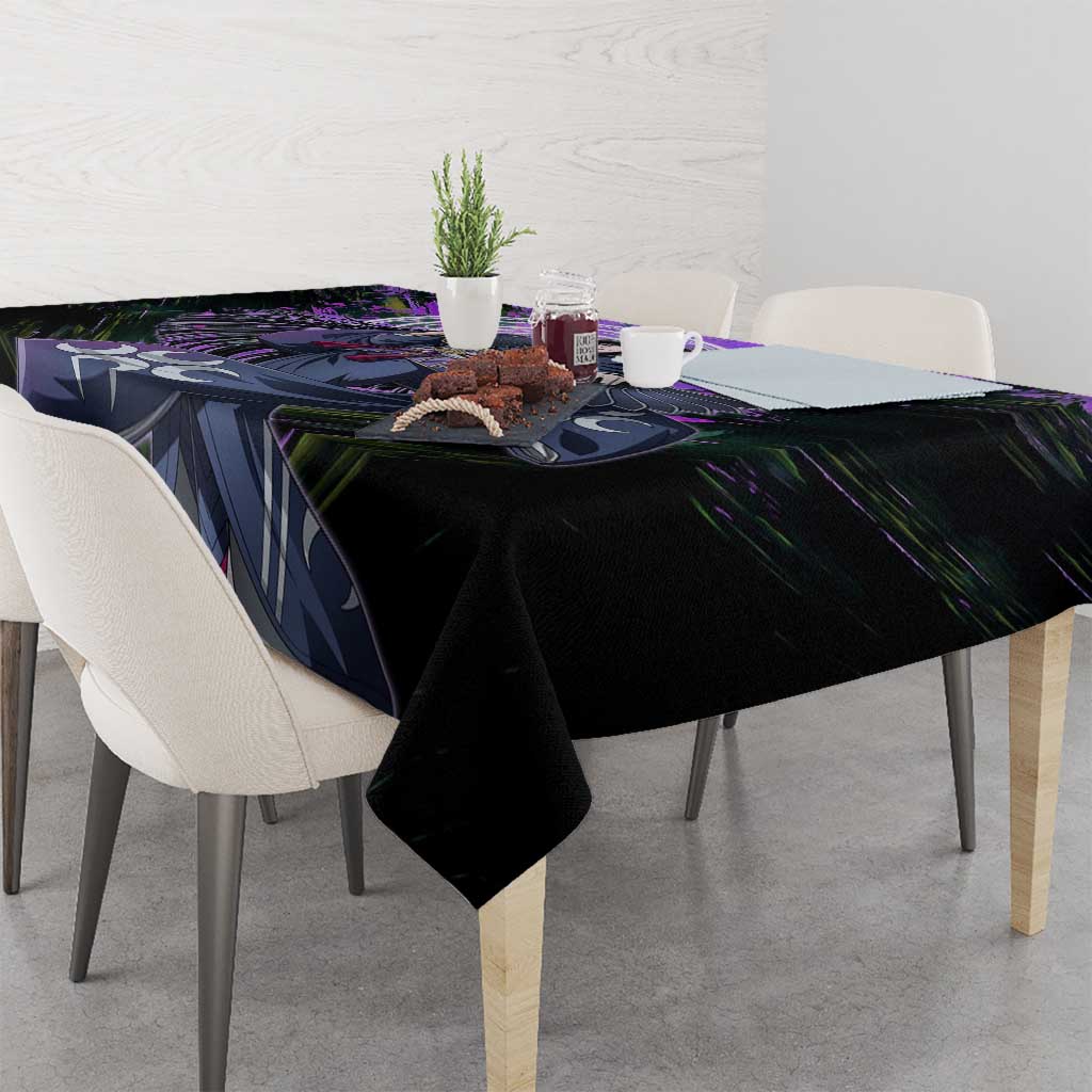 Glass The Rising of the Shield Hero Tablecloth with Elegant Battle Kimono and Spirit Energy Circle Design - The Mazicc