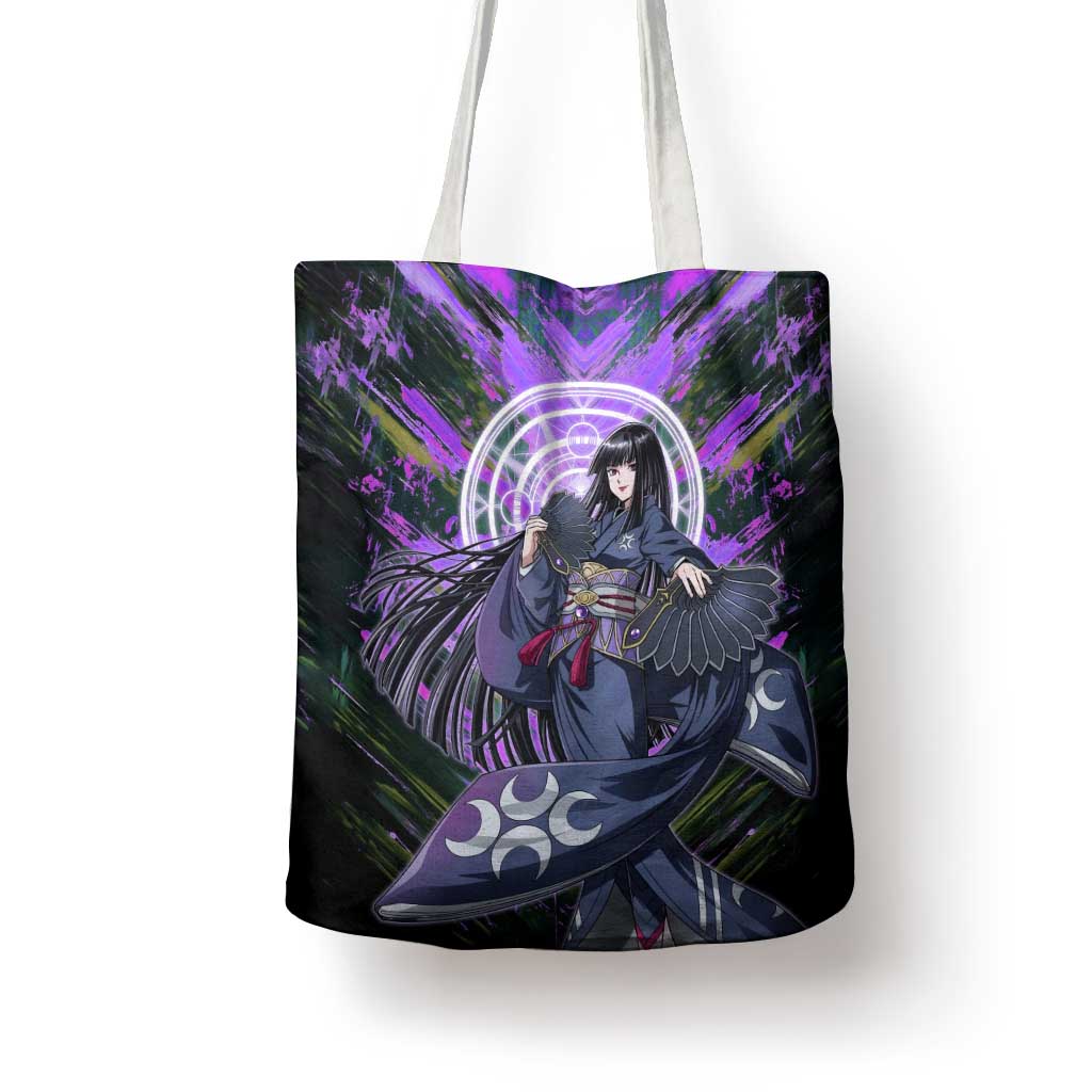 Glass The Rising of the Shield Hero Tote Bag with Elegant Battle Kimono and Spirit Energy Circle Design - The Mazicc