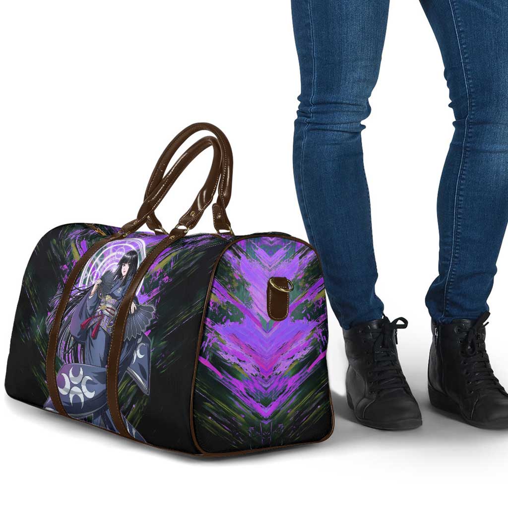 Glass The Rising of the Shield Hero Travel Bag with Elegant Battle Kimono and Spirit Energy Circle Design - The Mazicc