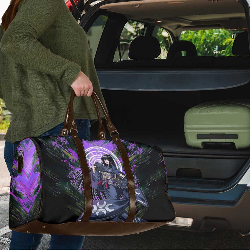 Glass The Rising of the Shield Hero Travel Bag with Elegant Battle Kimono and Spirit Energy Circle Design - The Mazicc