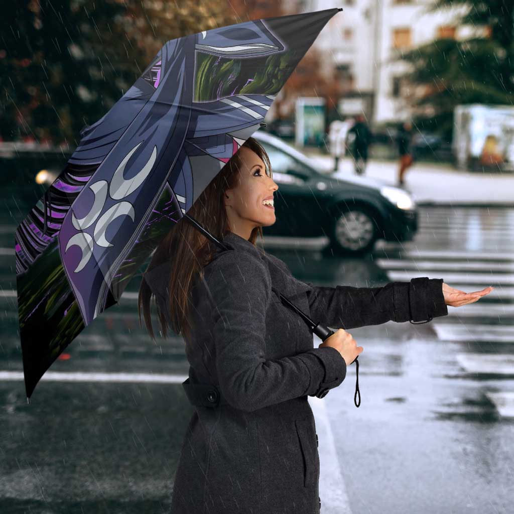 Glass The Rising of the Shield Hero Umbrella with Elegant Battle Kimono and Spirit Energy Circle Design - The Mazicc