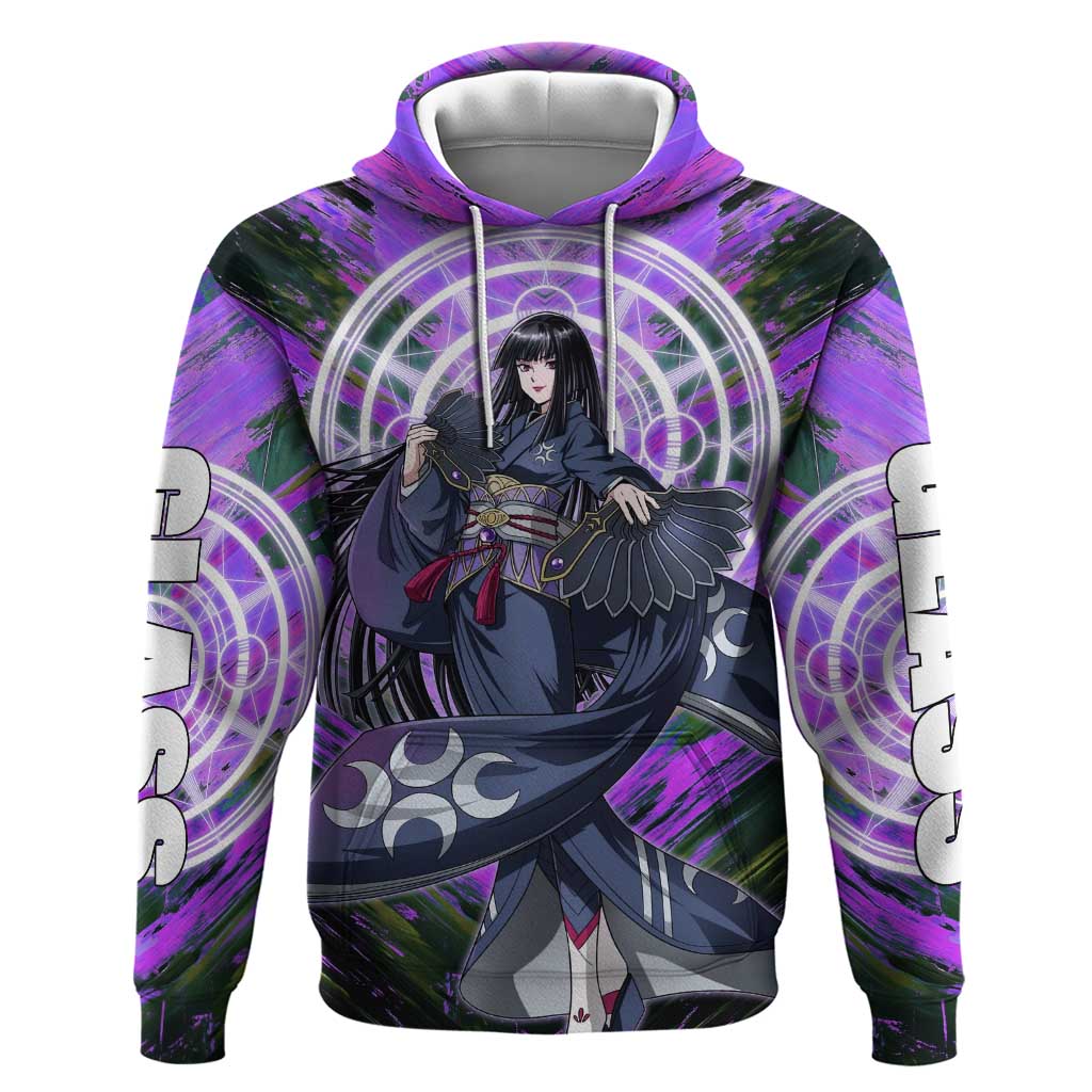 Glass The Rising of the Shield Hero Zip Hoodie with Elegant Battle Kimono and Spirit Energy Circle Design - The Mazicc