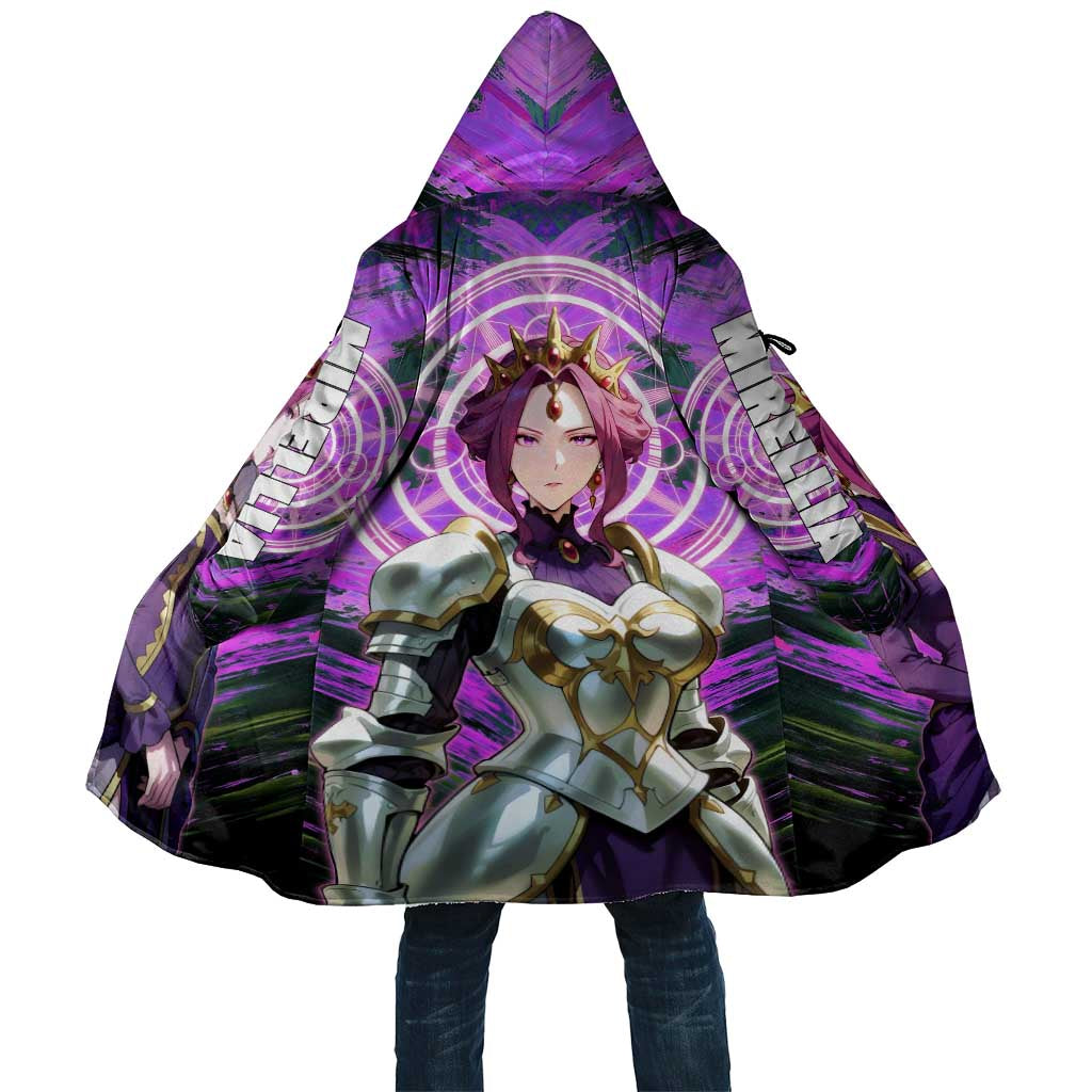 Mirellia Q Melromarc The Rising of the Shield Hero Cloak with Queen Armor and Magical Emblem Background - The Mazicc