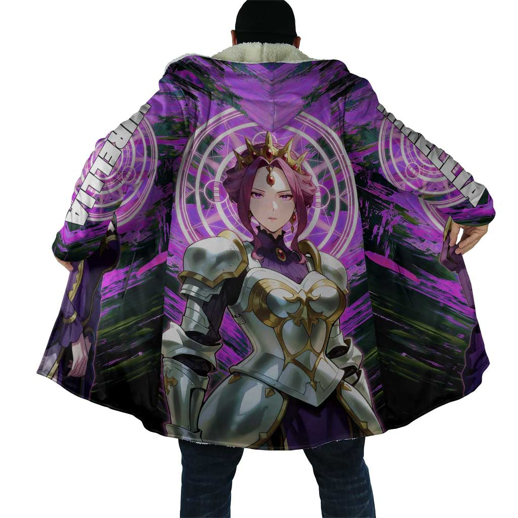 Mirellia Q Melromarc The Rising of the Shield Hero Cloak with Queen Armor and Magical Emblem Background - The Mazicc