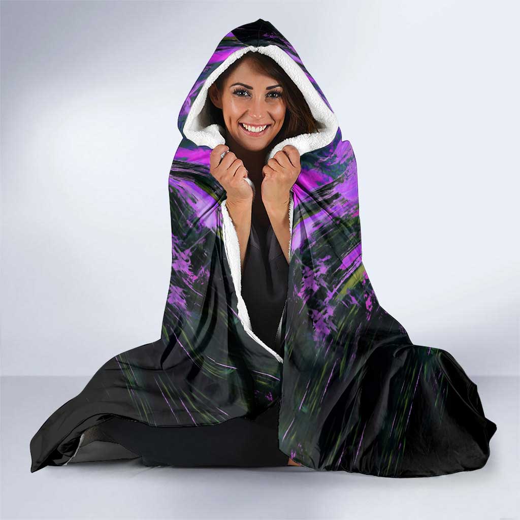 Mirellia Q Melromarc The Rising of the Shield Hero Hooded Blanket with Queen Armor and Magical Emblem Background - The Mazicc