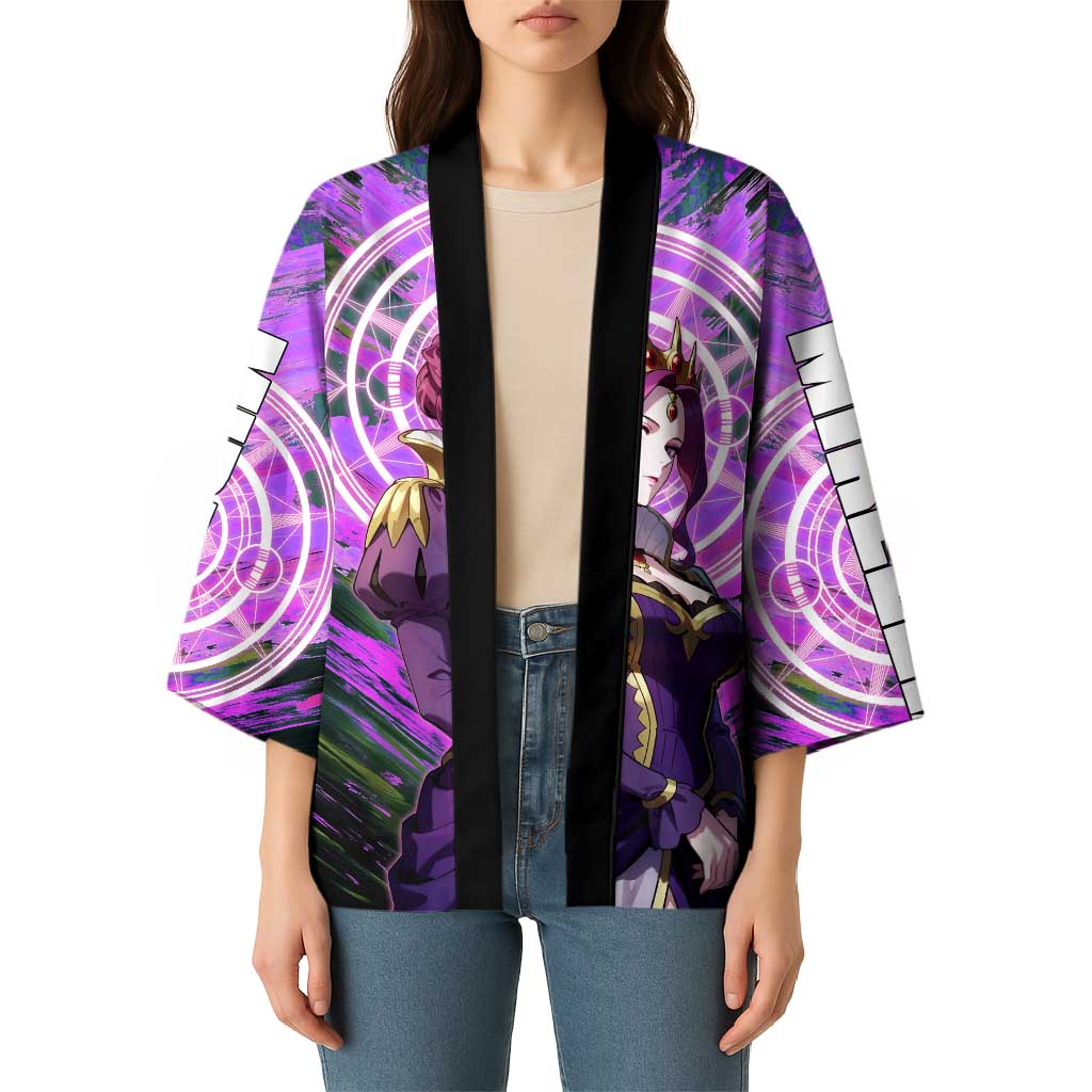 Mirellia Q Melromarc The Rising of the Shield Hero Kimono with Queen Armor and Magical Emblem Background - The Mazicc