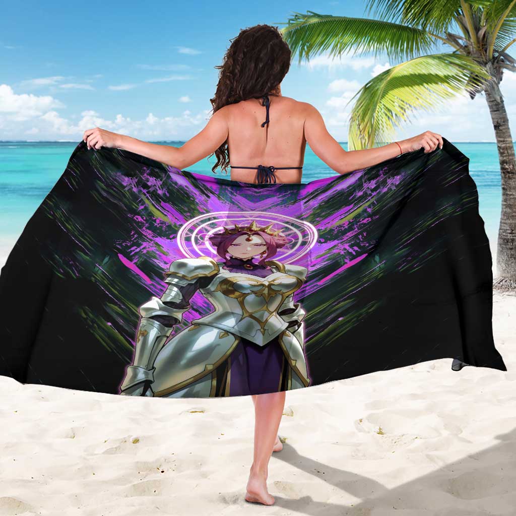 Mirellia Q Melromarc The Rising of the Shield Hero Sarong with Queen Armor and Magical Emblem Background - The Mazicc