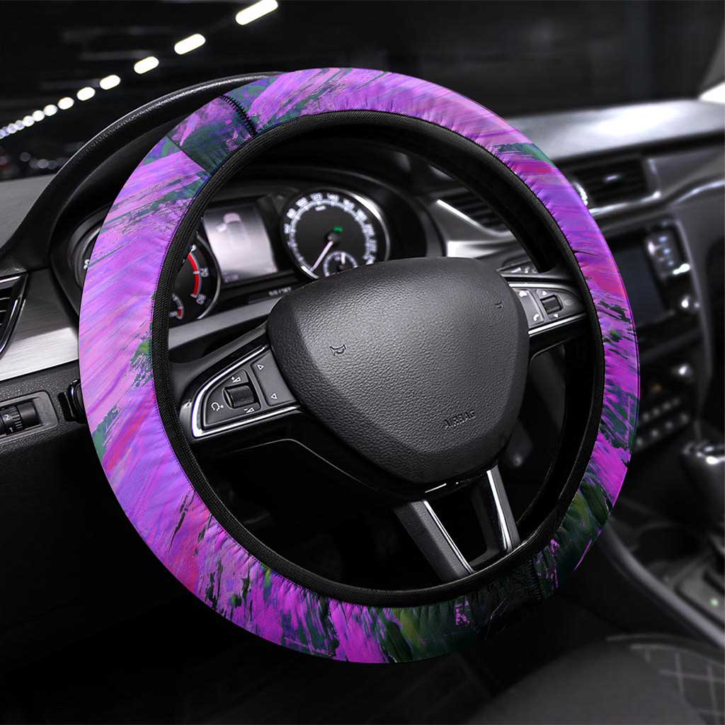 Mirellia Q Melromarc The Rising of the Shield Hero Steering Wheel Cover with Queen Armor and Magical Emblem Background - The Mazicc