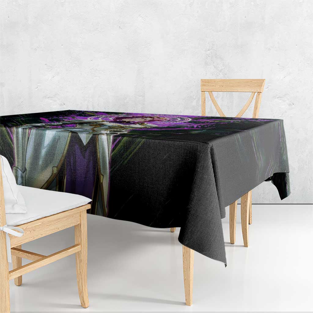 Mirellia Q Melromarc The Rising of the Shield Hero Tablecloth with Queen Armor and Magical Emblem Background - The Mazicc