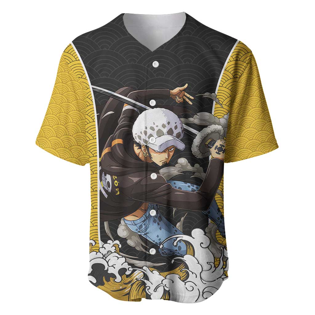 Trafalgar Law - One Piece Baseball Jersey Anime Style