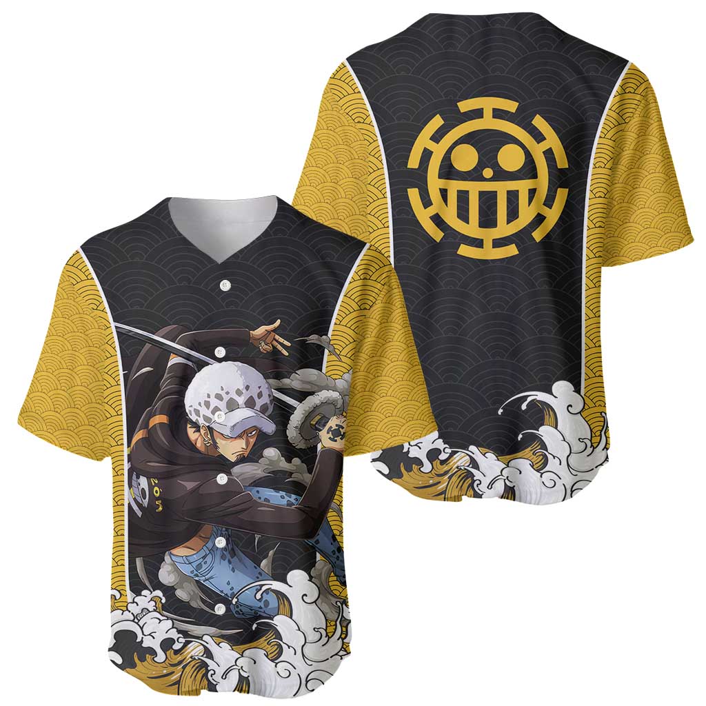 Trafalgar Law - One Piece Baseball Jersey Anime Style