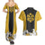 Trafalgar Law - One Piece Couples Matching Summer Maxi Dress and Hawaiian Shirt Anime Style