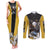 Trafalgar Law - One Piece Couples Matching Tank Maxi Dress and Long Sleeve Button Shirt Anime Style