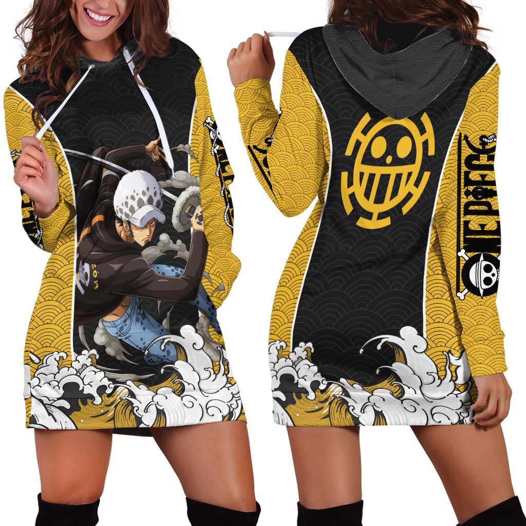 Trafalgar Law - One Piece Hoodie Dress Anime Style