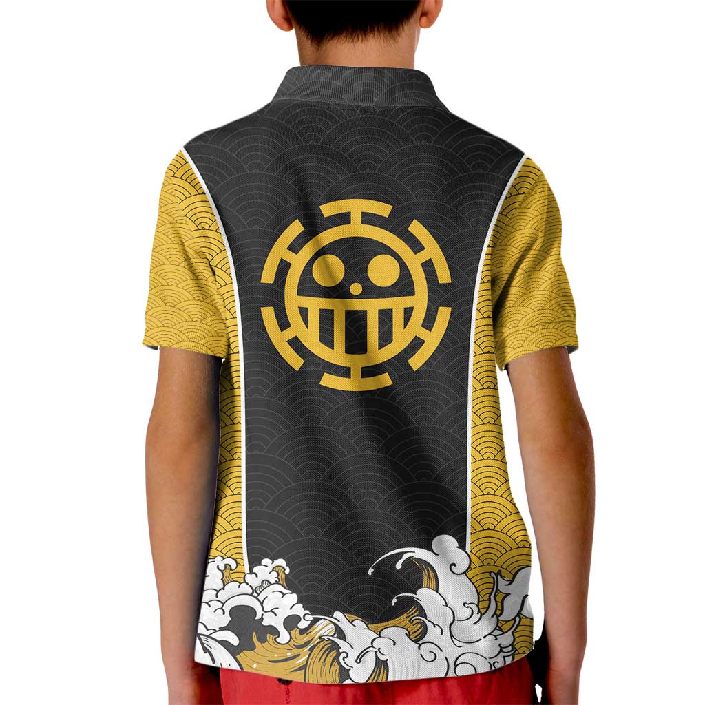 Trafalgar Law - One Piece Kid Polo Shirt Anime Style