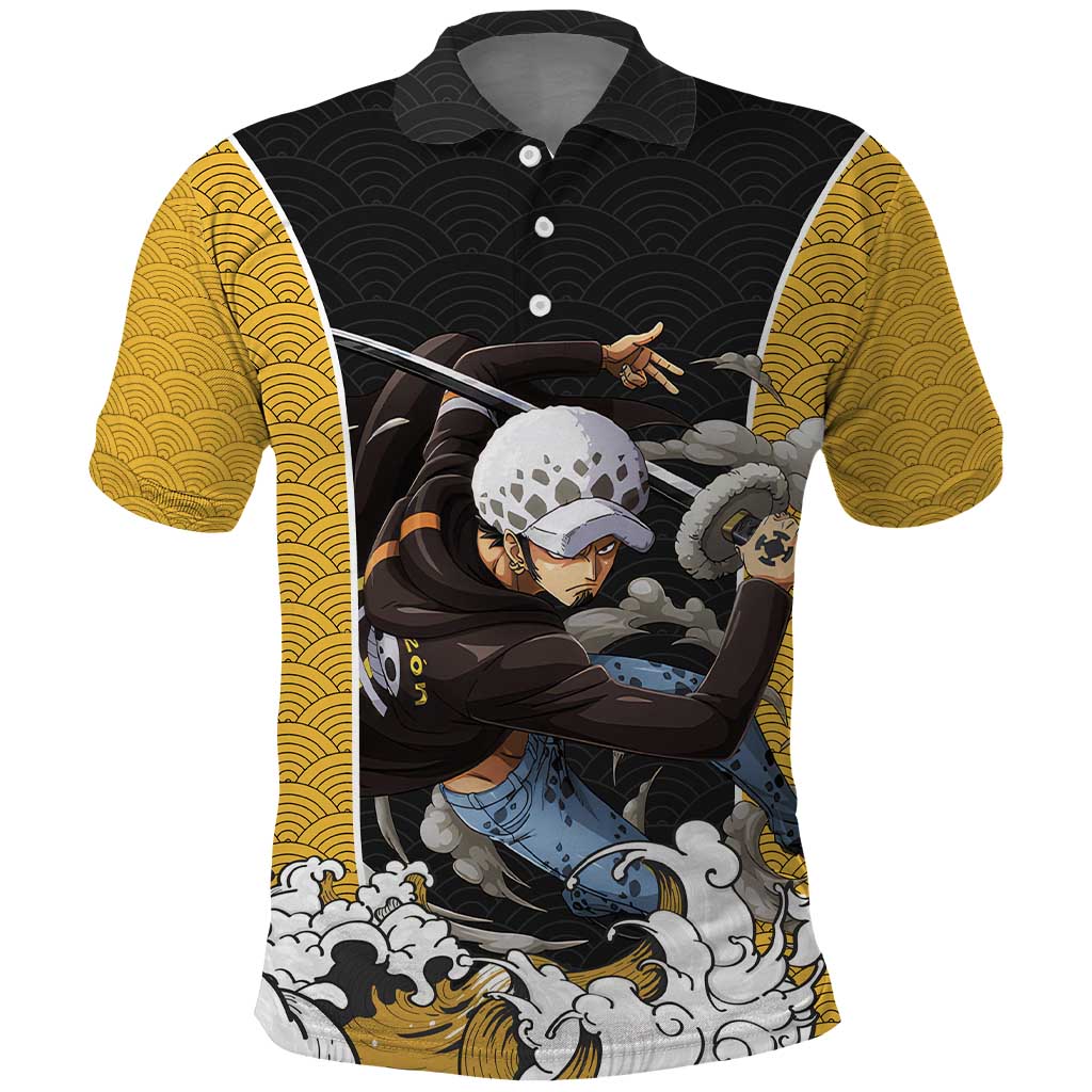 Trafalgar Law - One Piece Polo Shirt Anime Style