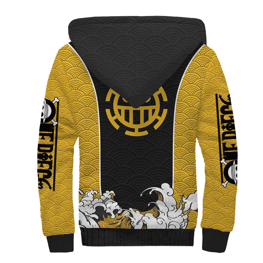 Trafalgar Law - One Piece Sherpa Hoodie Anime Style