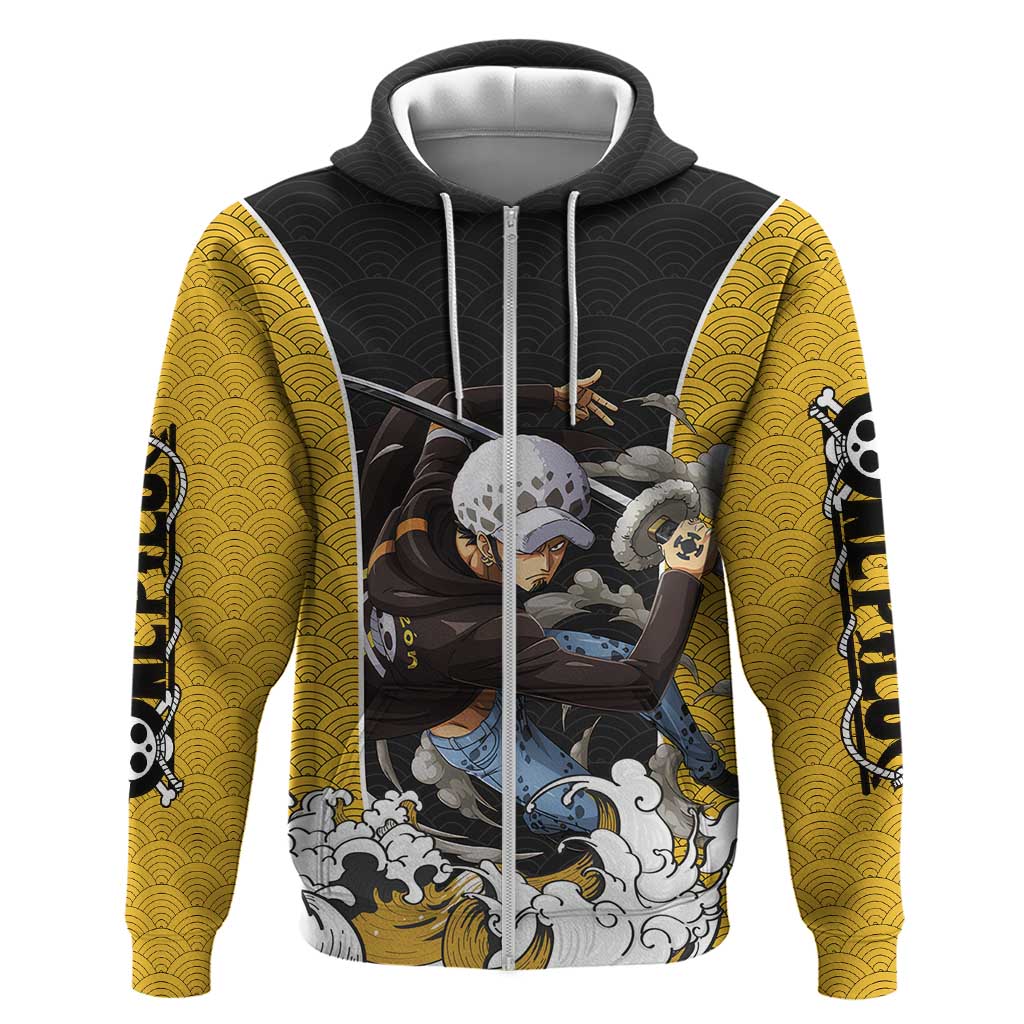 Trafalgar Law - One Piece Zip Hoodie Anime Style