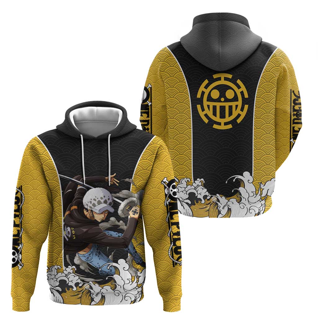 Trafalgar Law - One Piece Zip Hoodie Anime Style