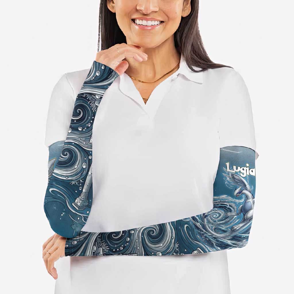 Lugia Legendary Arm Sleeves Lugia in the Lost Underwater Temple