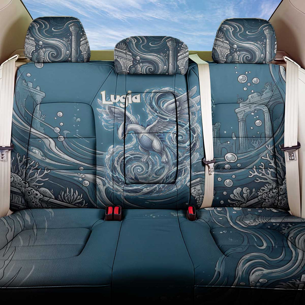 Lugia Legendary Back Car Seat Cover Lugia in the Lost Underwater Temple