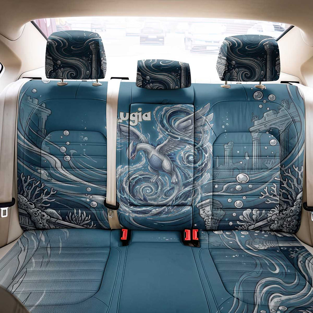 Lugia Legendary Back Car Seat Cover Lugia in the Lost Underwater Temple