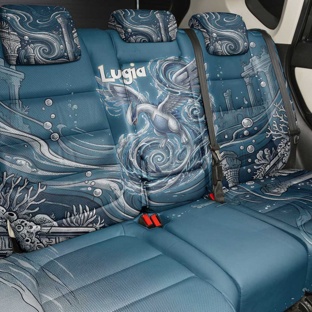 Lugia Legendary Back Car Seat Cover Lugia in the Lost Underwater Temple