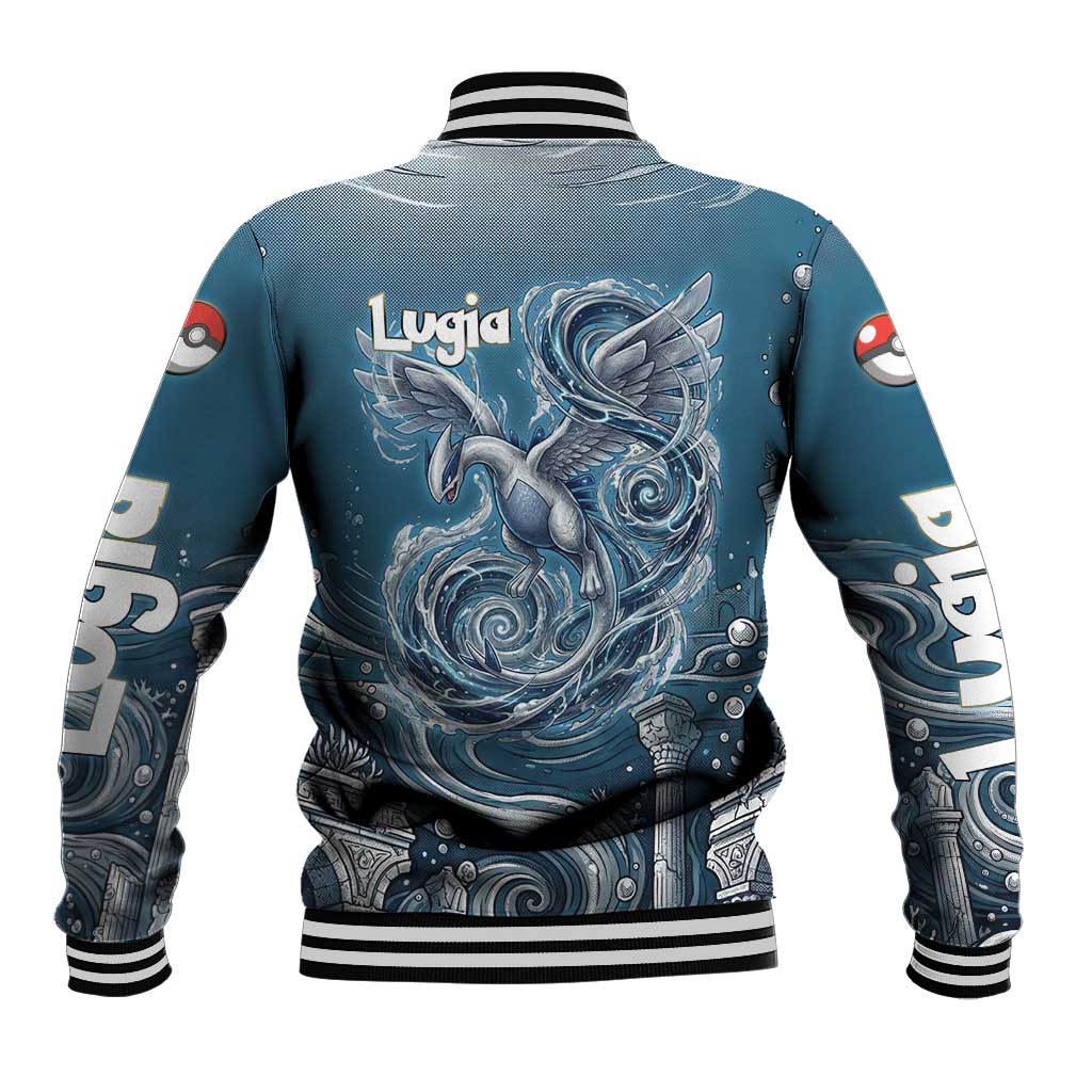 Lugia Legendary Baseball Jacket Lugia in the Lost Underwater Temple