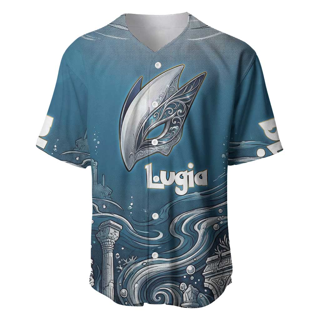 Lugia Legendary Baseball Jersey Lugia in the Lost Underwater Temple