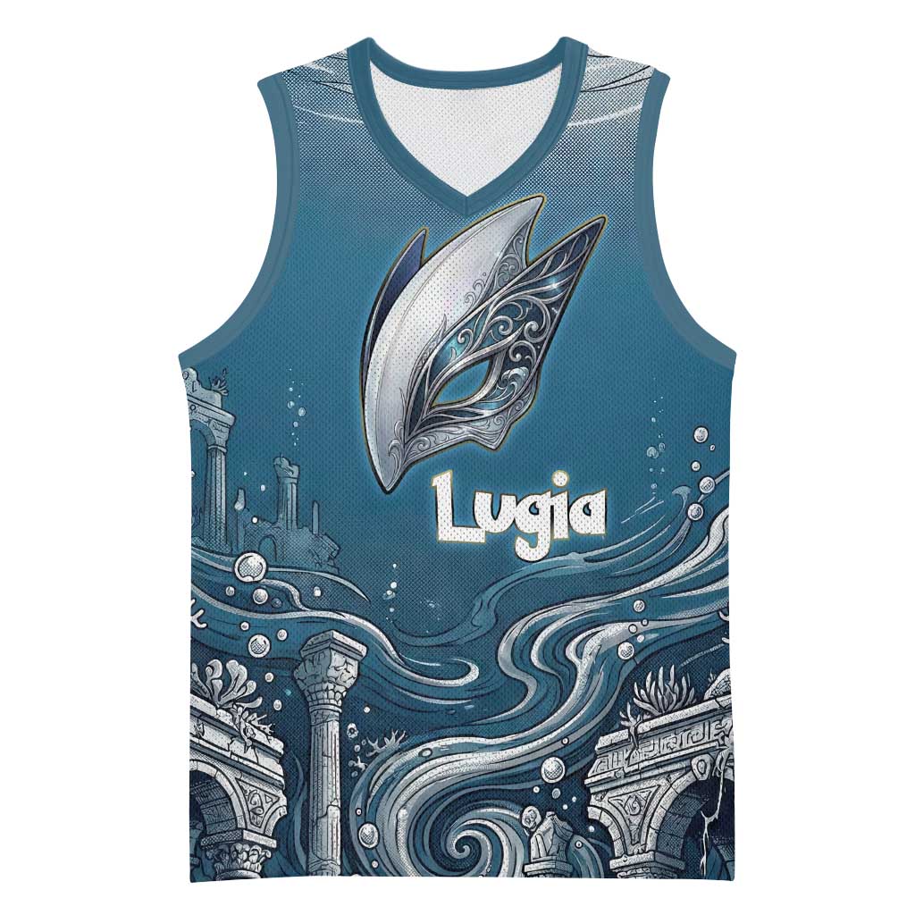 Lugia Legendary Basketball Jersey Lugia in the Lost Underwater Temple